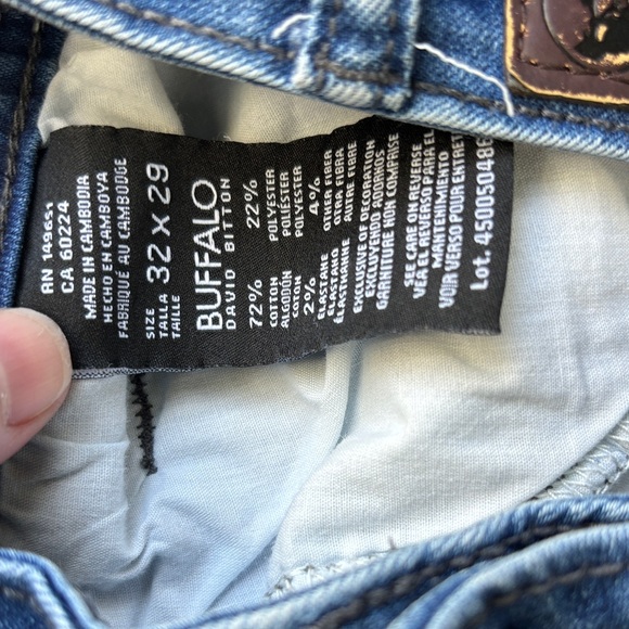 Buffalo David Bitton Classic Denim Jeans - Picture 7 of 7